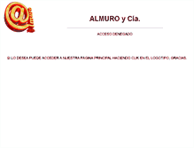 Tablet Screenshot of almuro.net